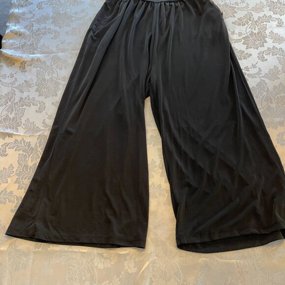 Dex Black Wide Leg Jumpsuit - Picture 3 of 9